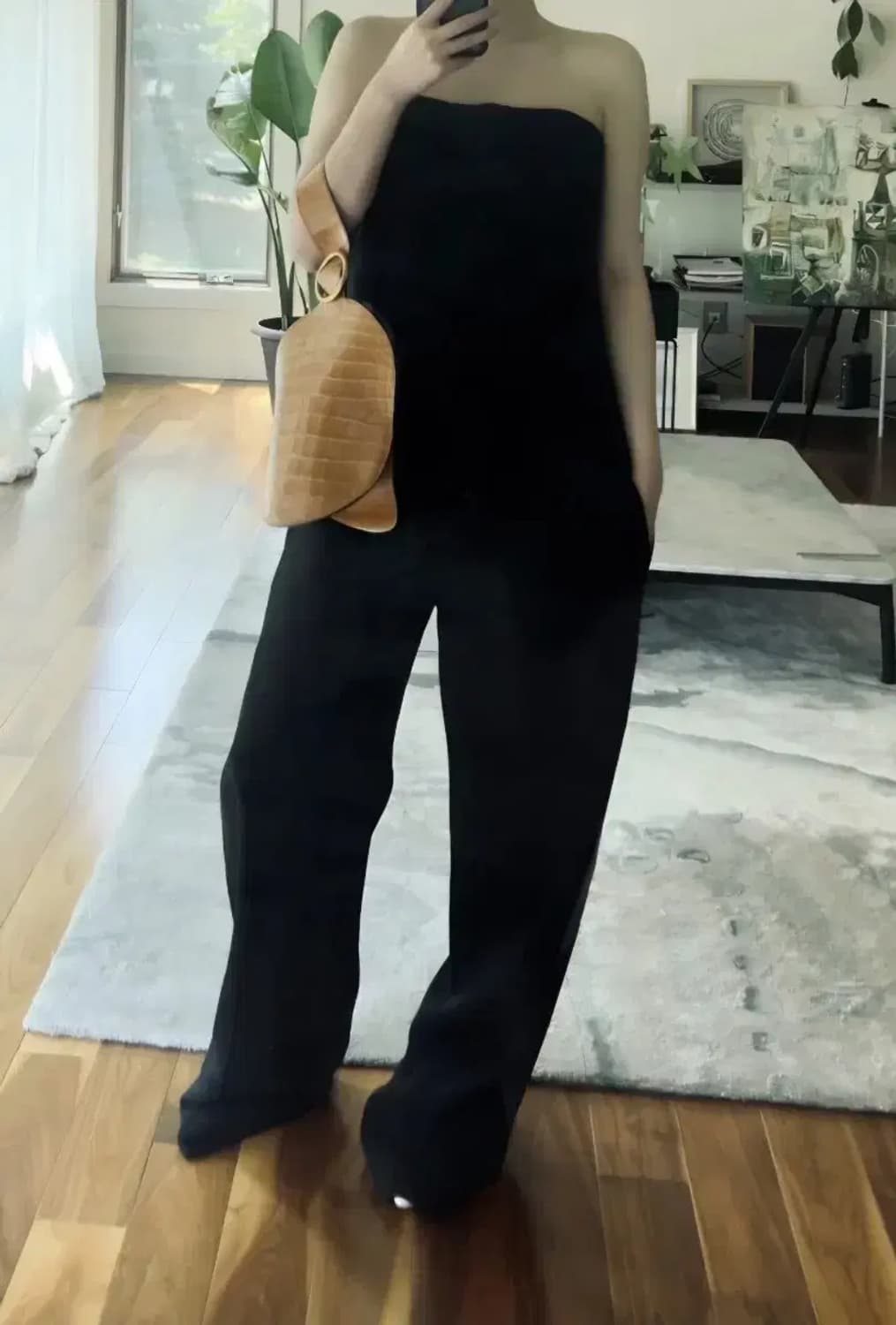 새제품 셀린느 램스킨 사이드라인 점프수트 상품이미지2