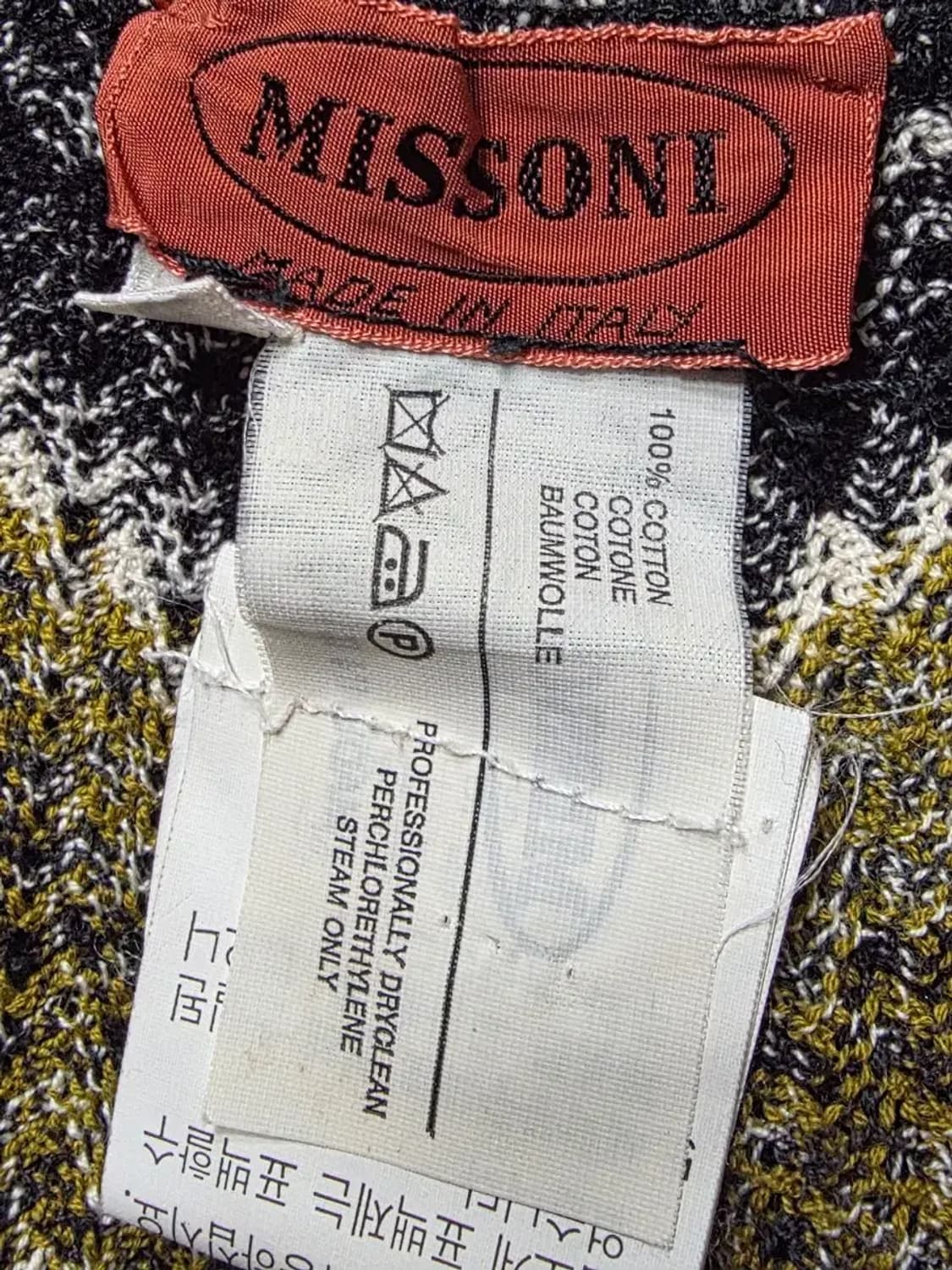 미쏘니 지그재그 코튼 니트 쇼츠 상품이미지2