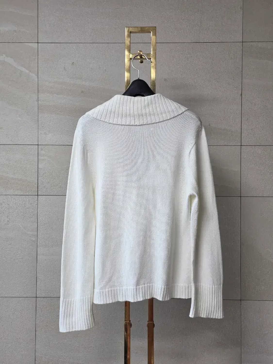 소니아 리키엘 숄 칼라 코튼 혼방 니트 가디건 상품이미지4