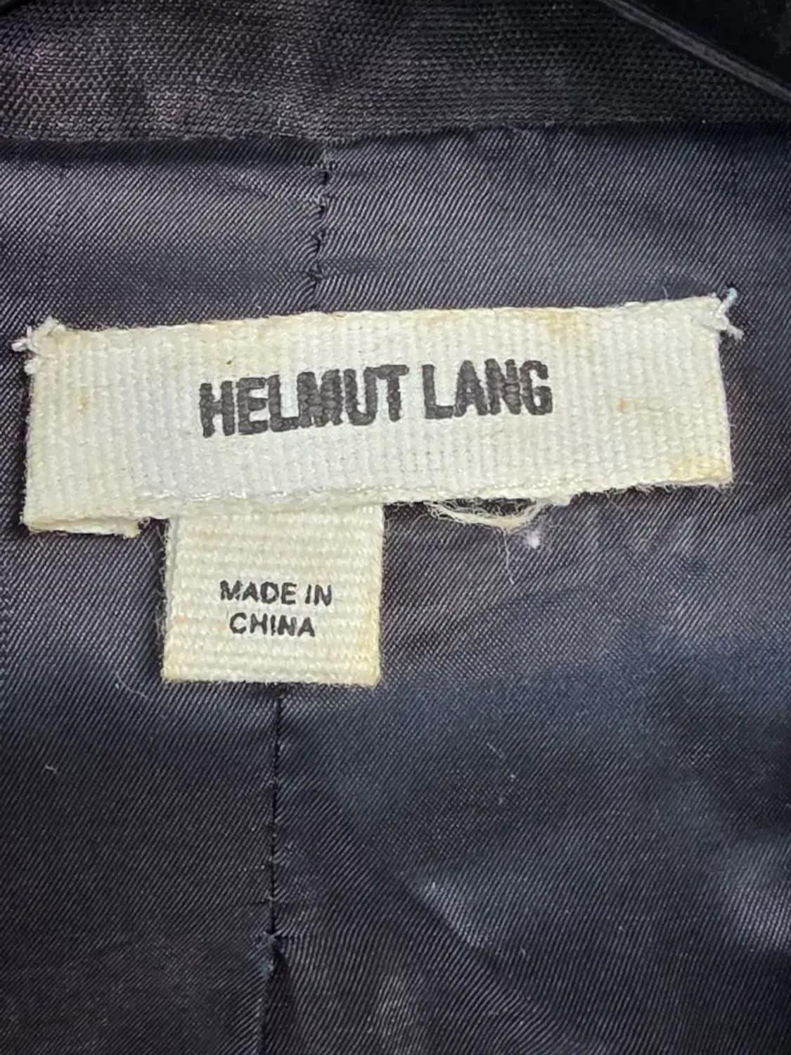 헬무트 랭 램스킨 믹스 언밸런스 자켓 상품이미지2