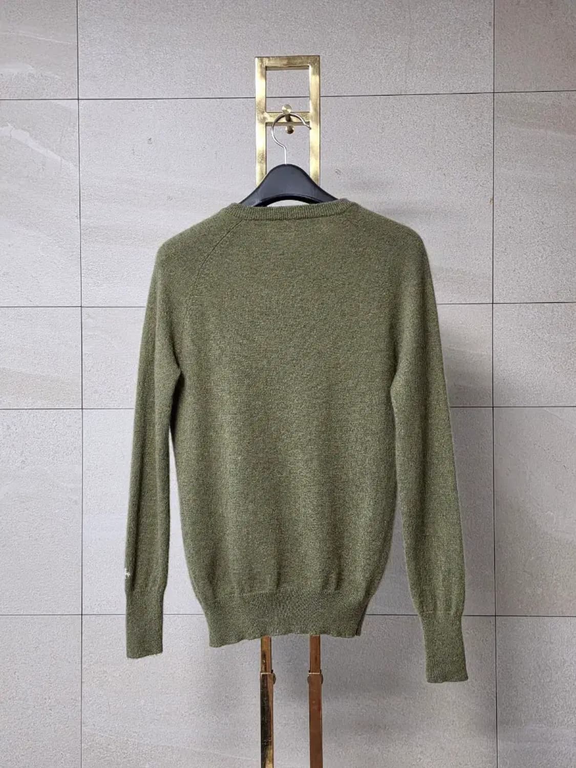 퓨어캐시미어 NYC 100% 캐시미어 라운드 니트 상품이미지4