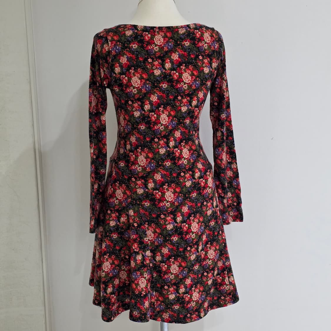 보헤미안 로즈플라워st a라인 로맨틱 원피스 상품이미지4