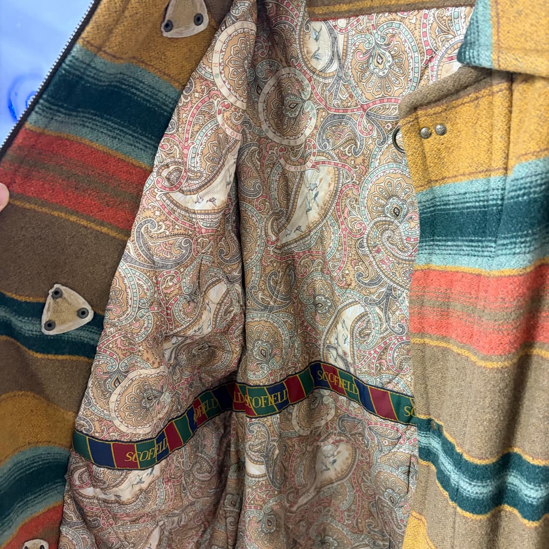 빈티지 파이어맨 누빔코트 판매 상품이미지5