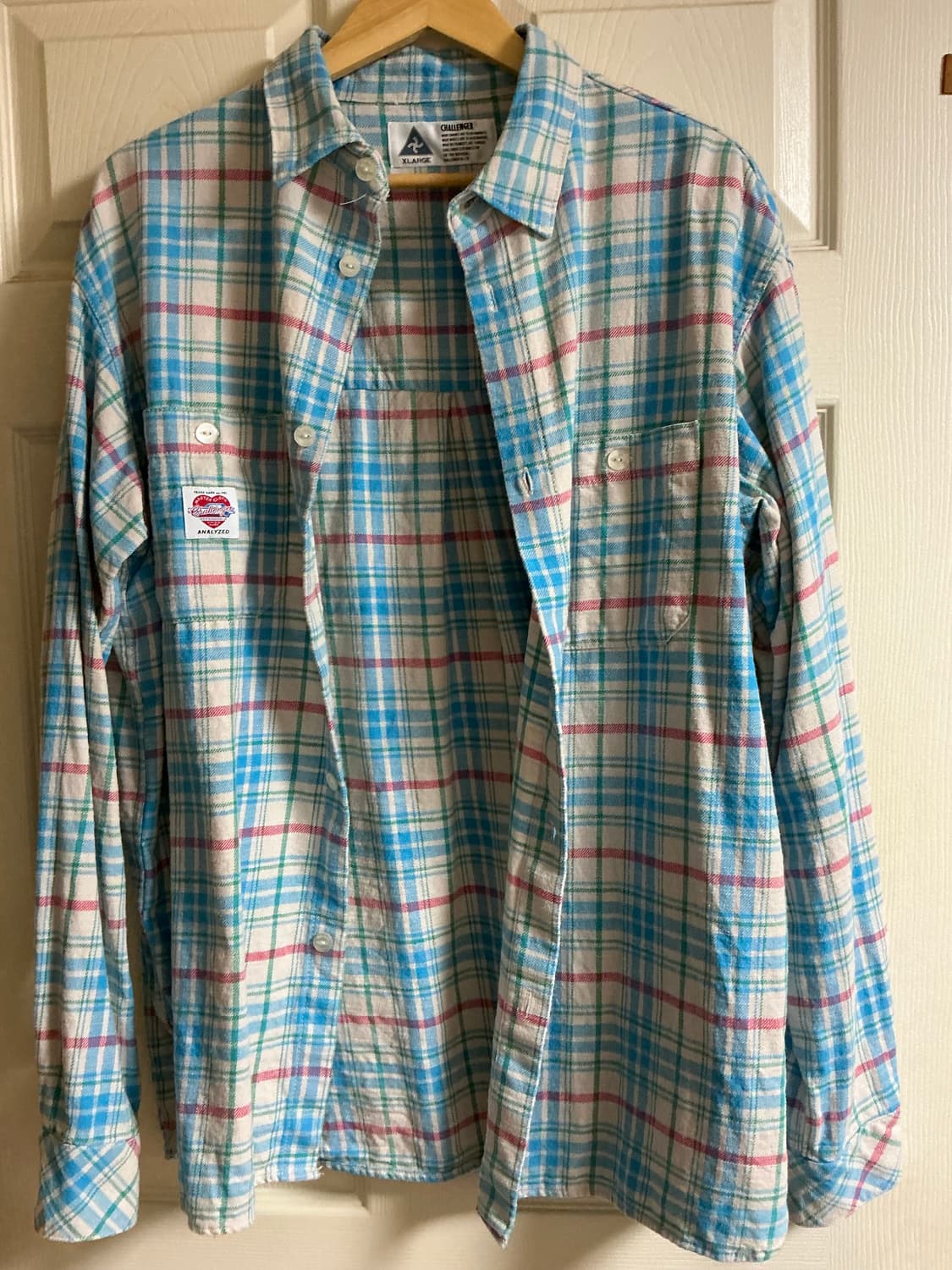 챌린저 체크셔츠 XL 상품이미지1