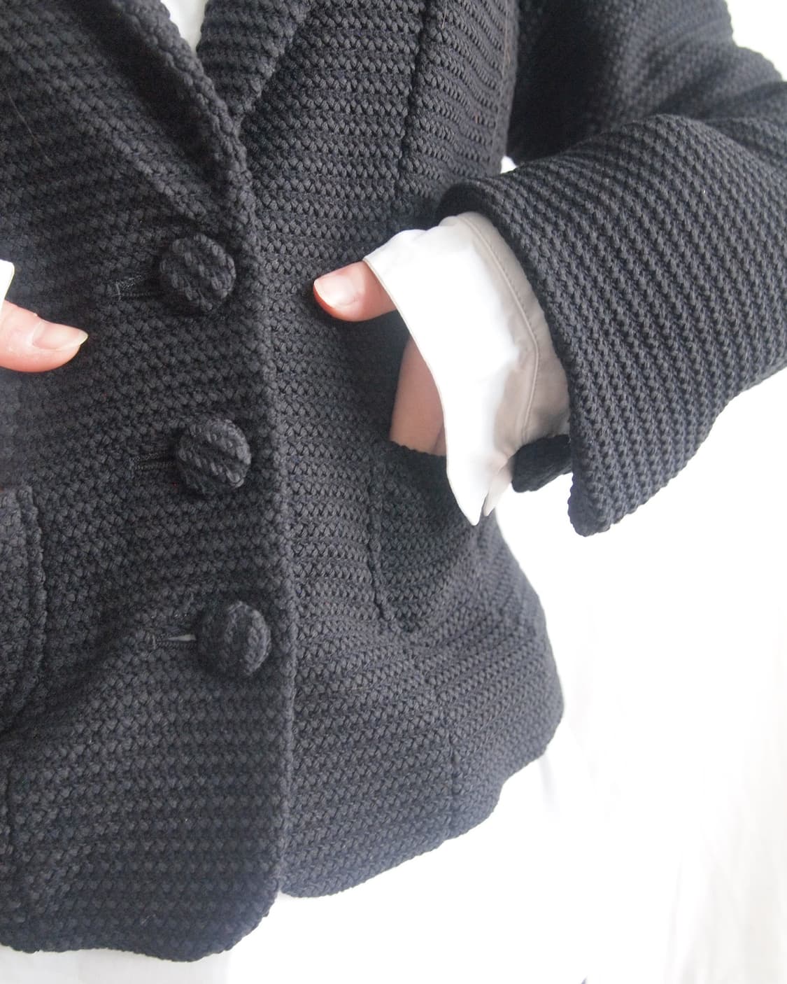 COTOO by shuzo 크롭컷 슬림핏 블레이져 상품이미지3