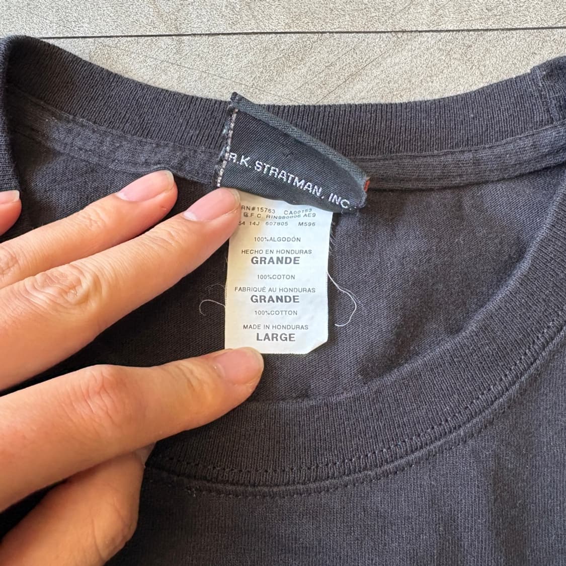 할리데이비슨 정품 블랙 긴팔 플레임 티셔츠 롱슬리브 상품이미지7