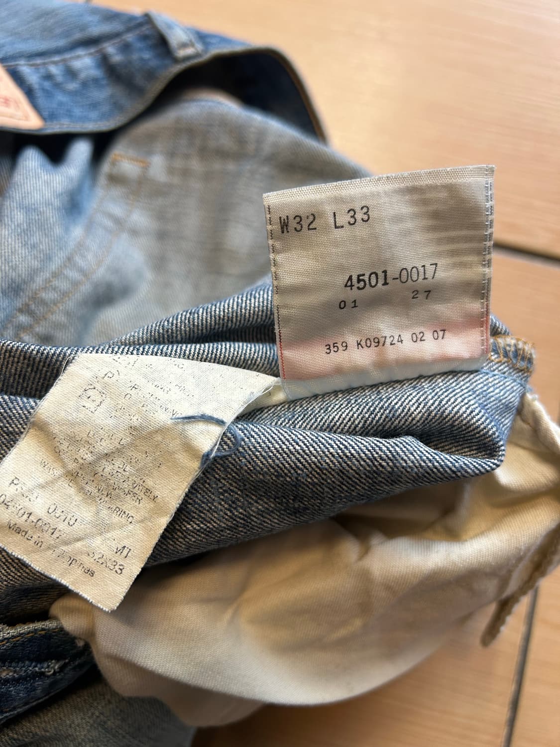 00‘s 리바이스501 디스진 32in 상품이미지6