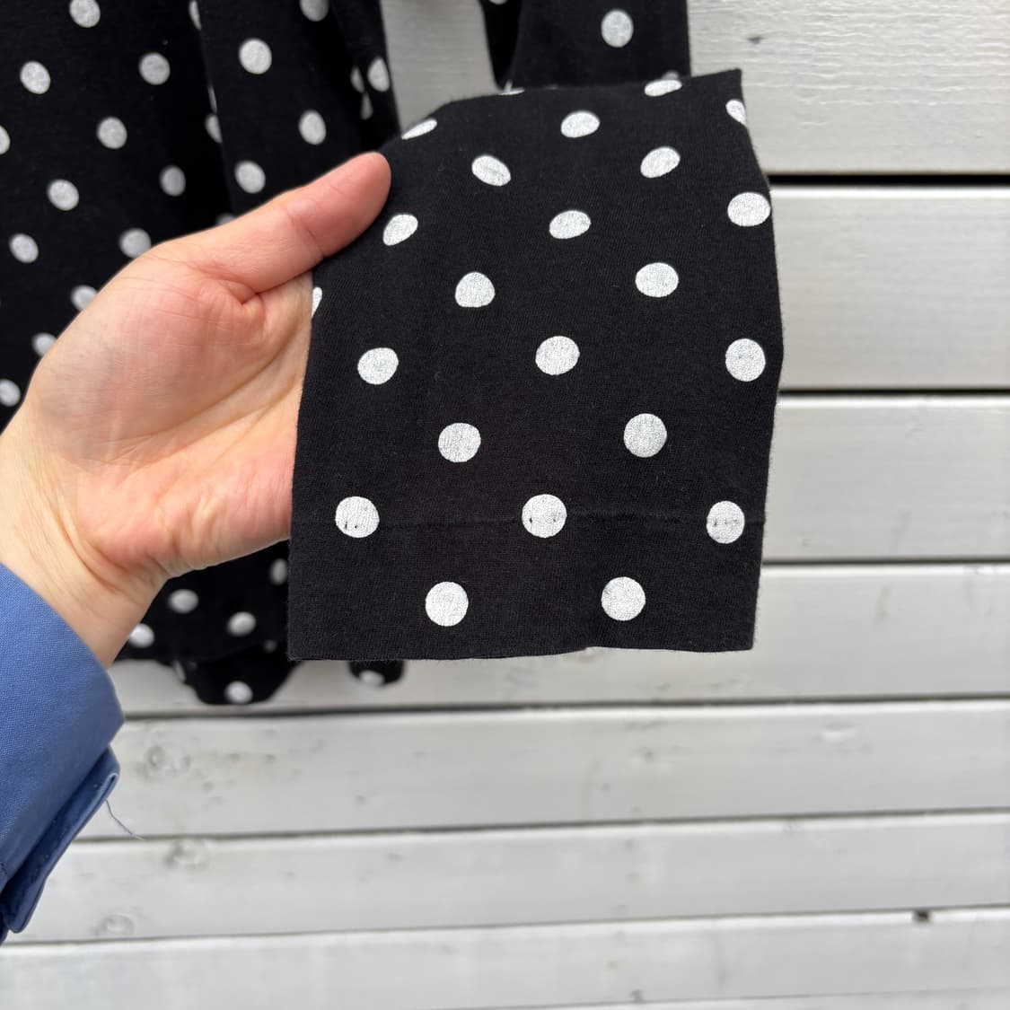 Comme des Garcons 꼼데가르송 도트 땡땡이 롱슬리브 티셔츠 상품이미지6