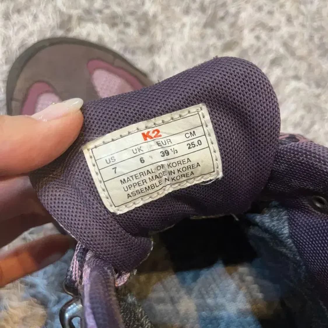 K2 작업화 등산화 250 G03306 상품이미지5