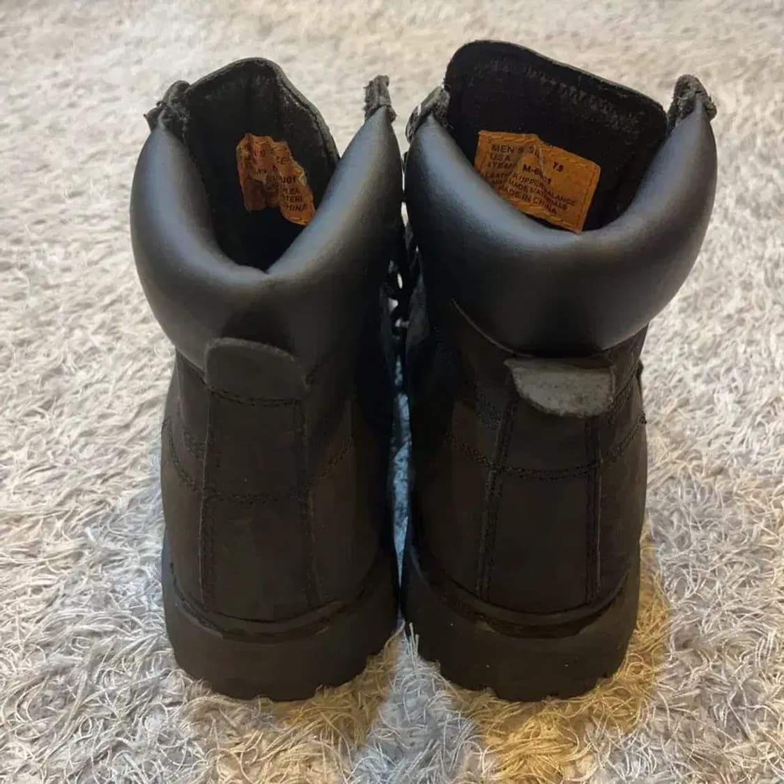돔바 빈티지 블랙 워커 부츠 7.5 G03335 상품이미지2
