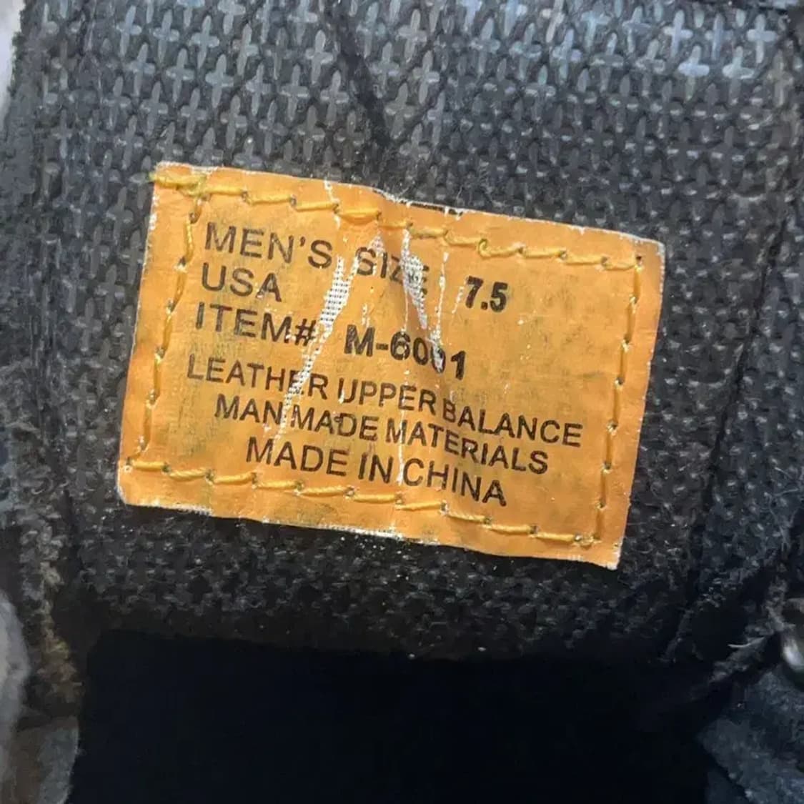 돔바 빈티지 블랙 워커 부츠 7.5 G03335 상품이미지6
