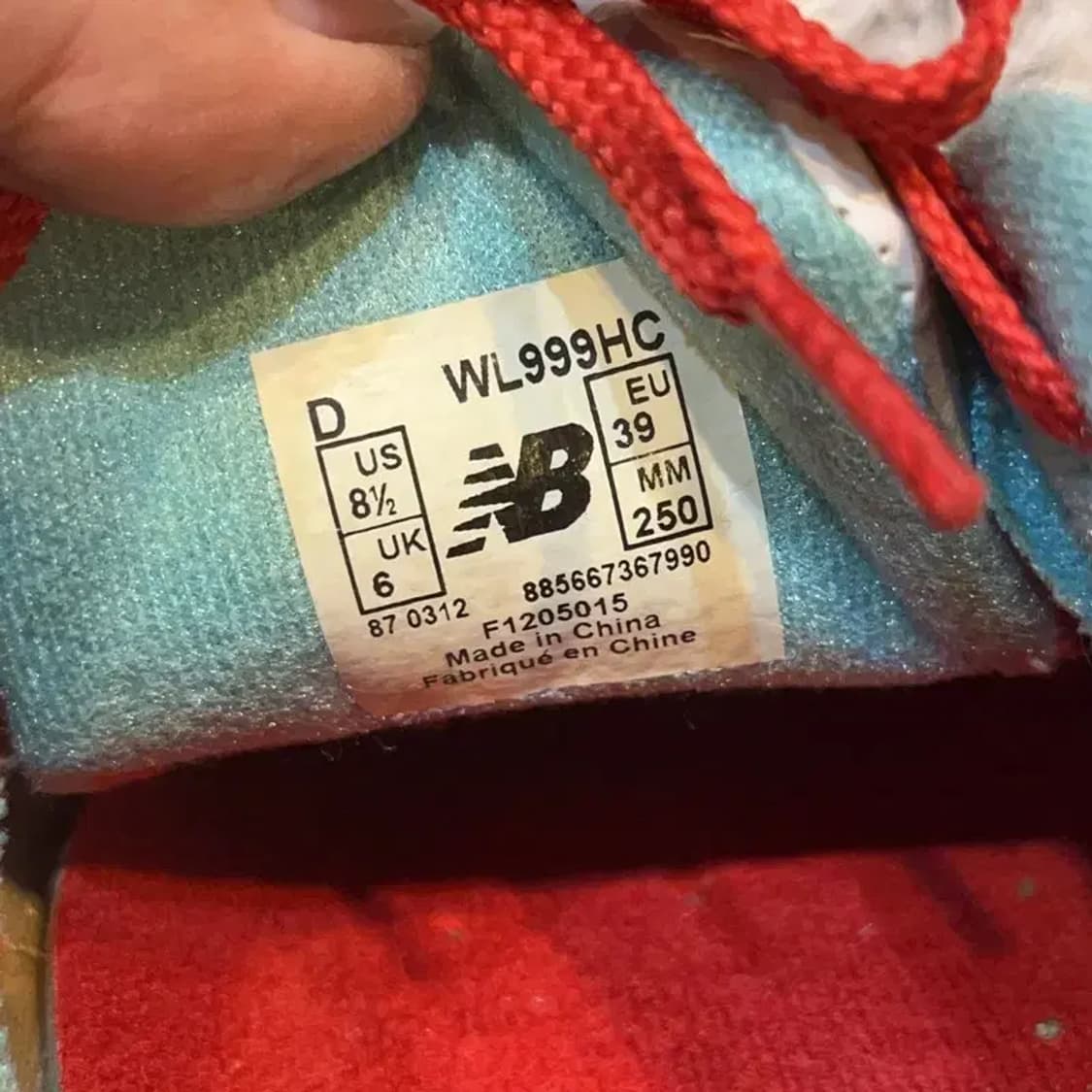 뉴발란스 999 스니커즈 운동화 250 G03346 상품이미지5