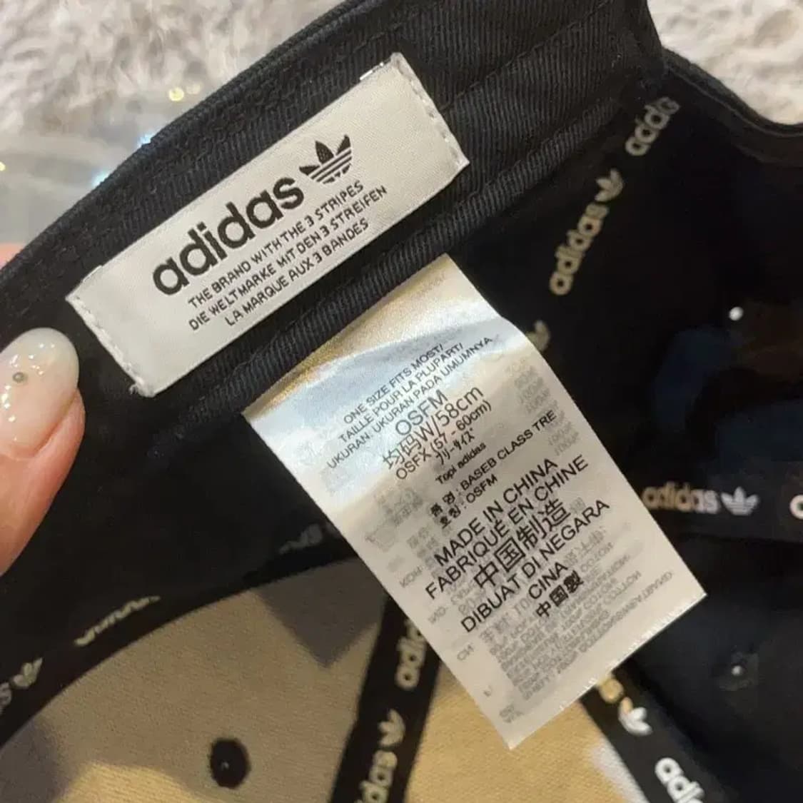아디다스 유로파 불꽃로고 야구모자 볼캡 G03468 상품이미지3