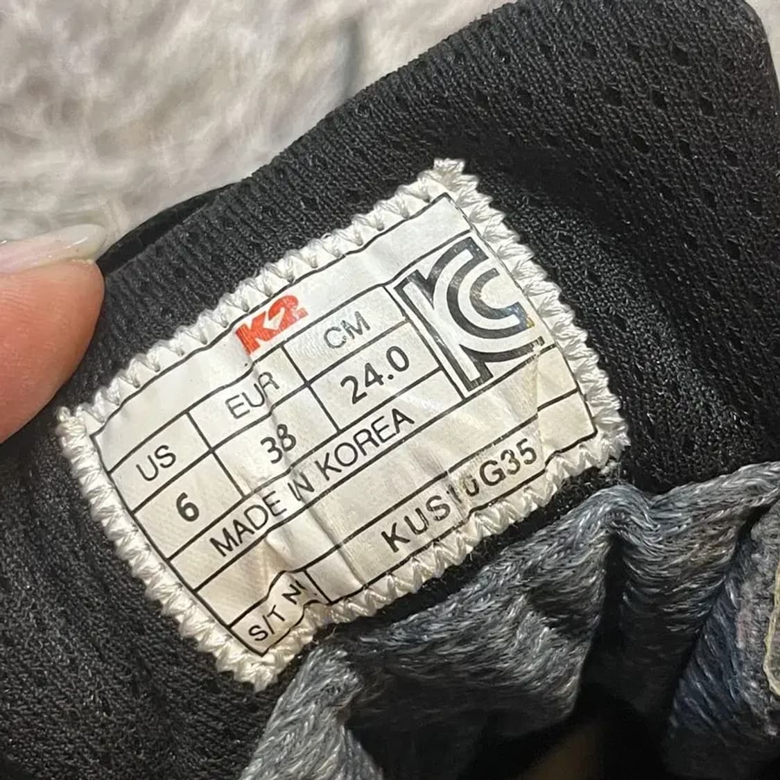 K2 고어텍스 작업화 등산화 240 G03641 상품이미지5