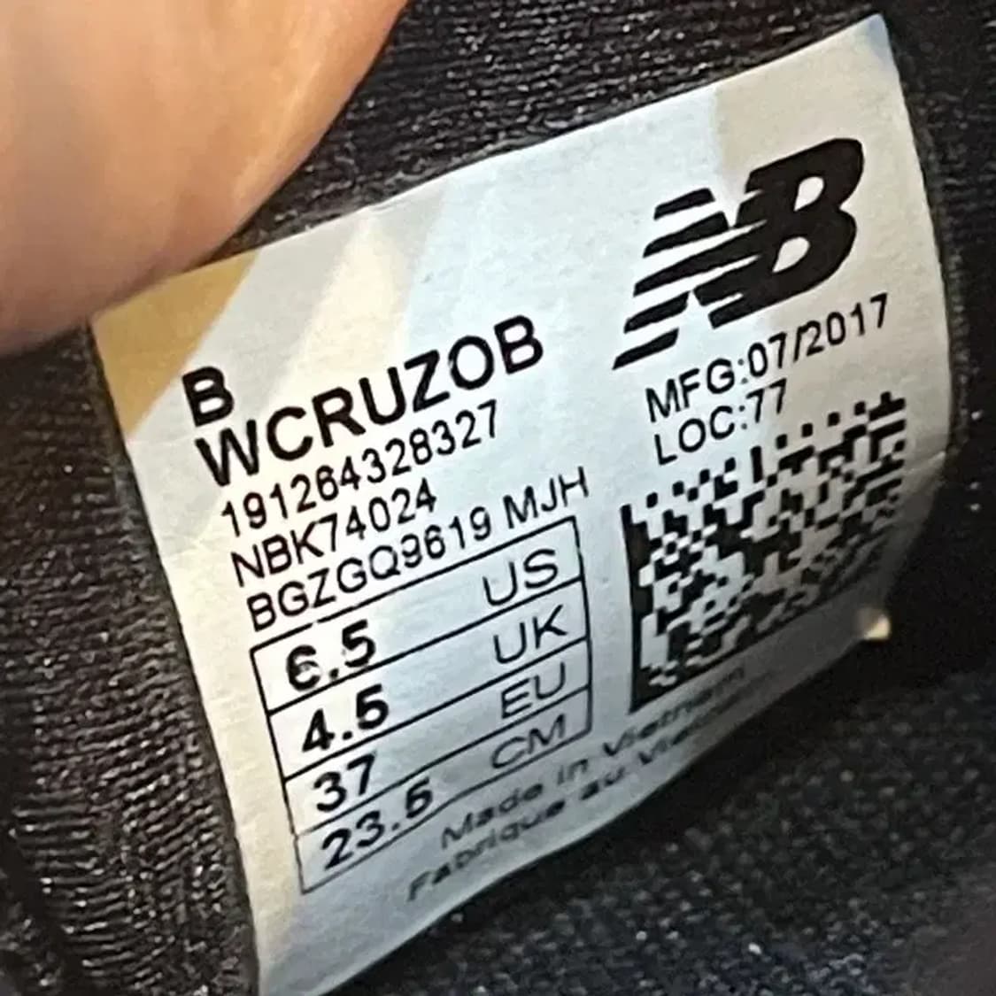 뉴발란스 WCRUZOB 런닝화 스포츠용 운동화 235 G03762 상품이미지5