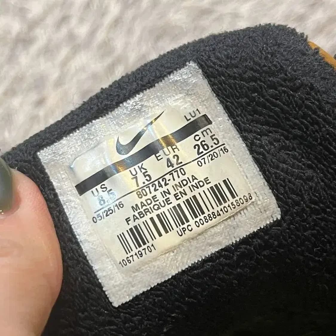 나이키 선 오브 포스 미드 스니커즈 운동화 265 G03786 상품이미지5