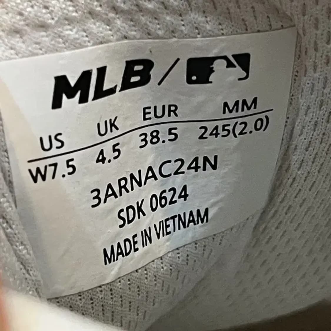 MLB 에이스러너 V2 스니커즈 운동화 245 G03875 상품이미지5
