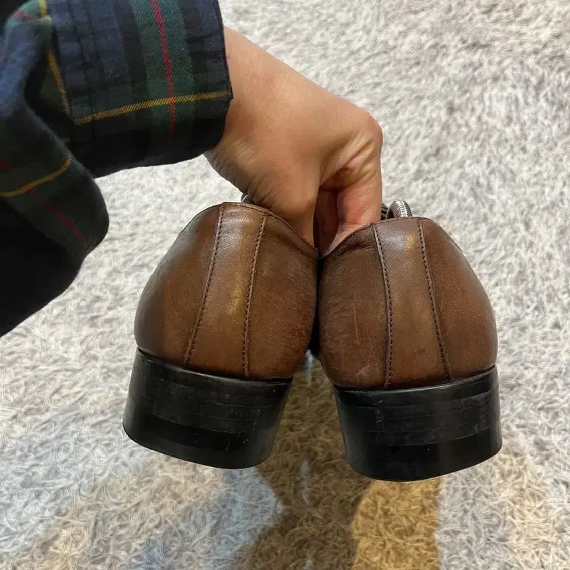 탠디 브라운 남성 정장구두 로퍼 265 G04039 상품이미지8