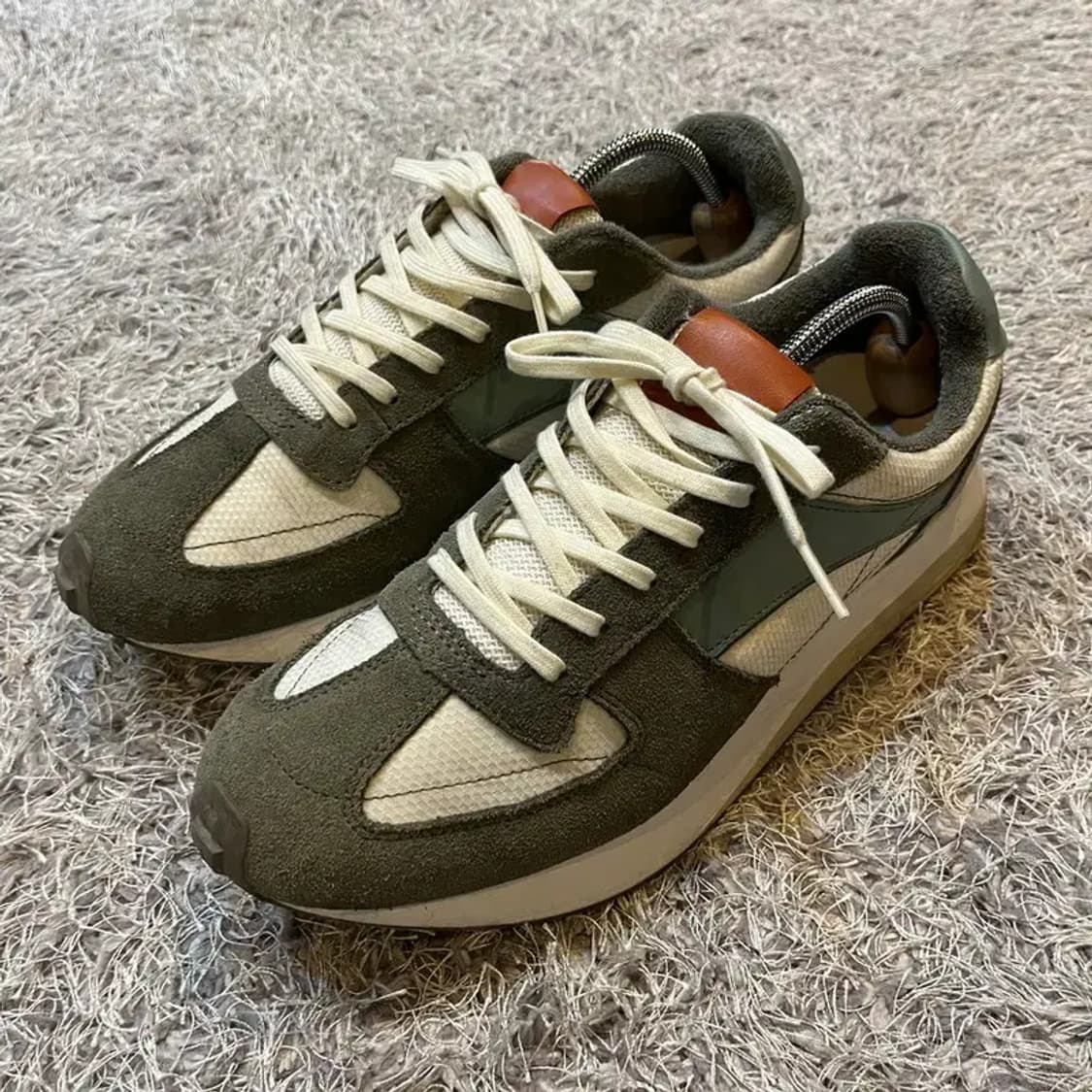 자라 ZARA 카키 스니커즈 운동화 270 G04147 상품이미지1