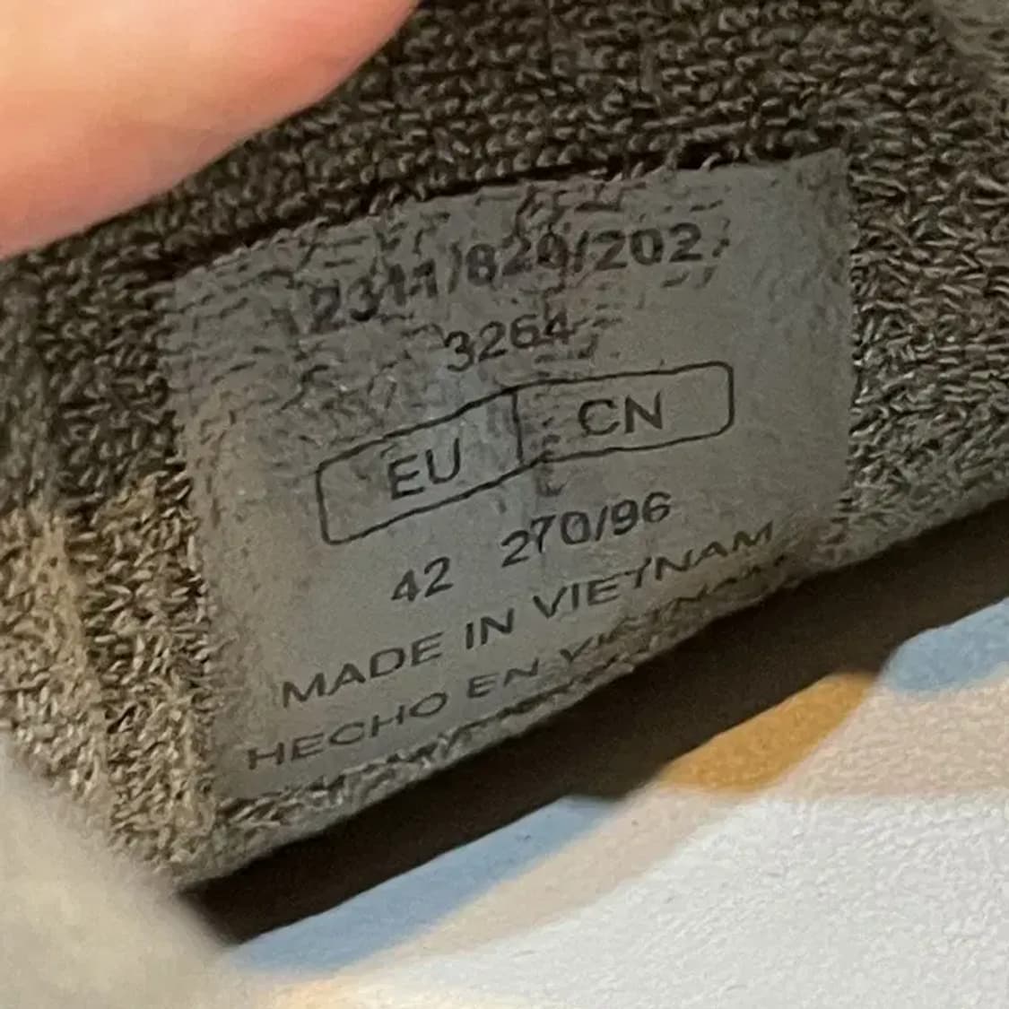 자라 ZARA 카키 스니커즈 운동화 270 G04147 상품이미지5