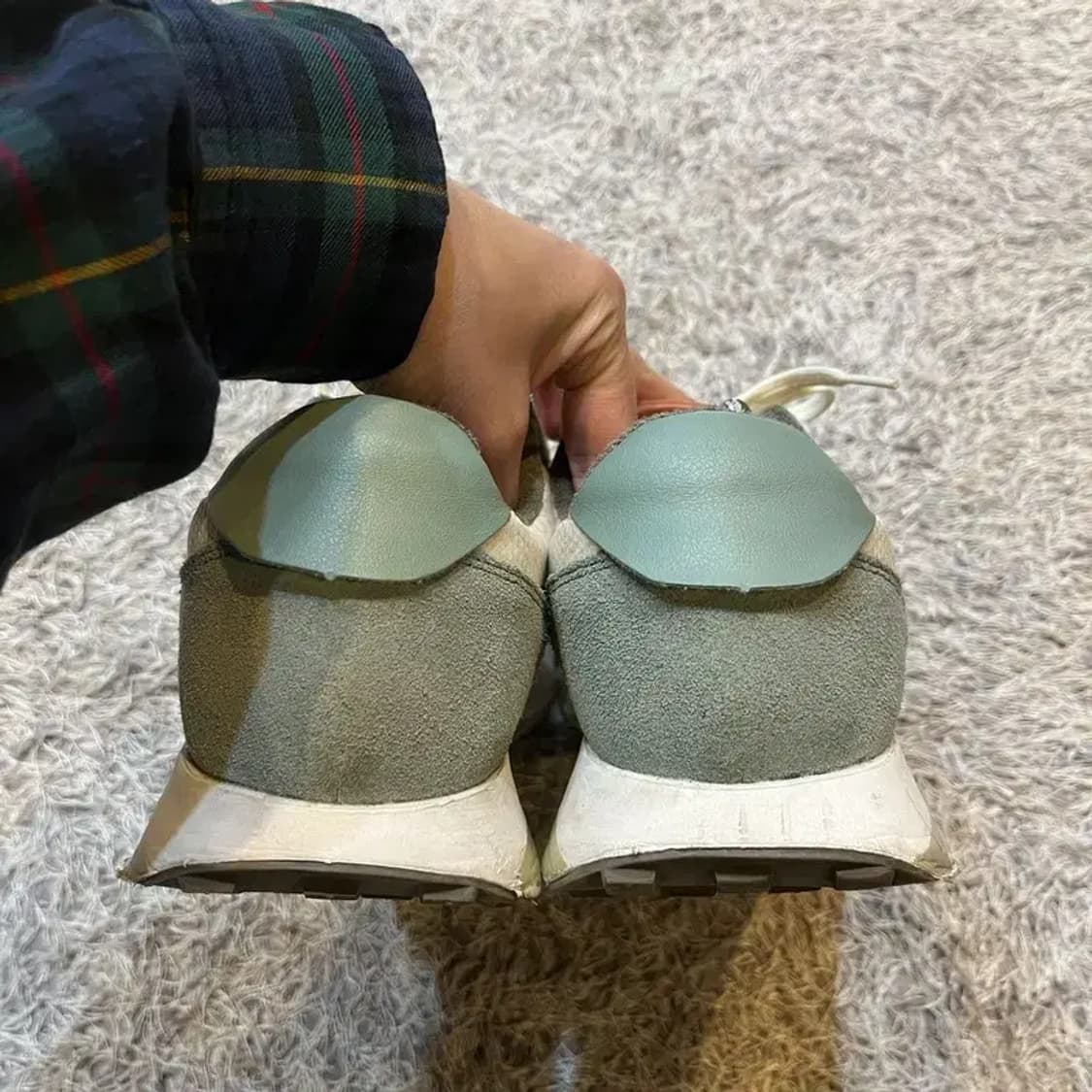 자라 ZARA 카키 스니커즈 운동화 270 G04147 상품이미지7
