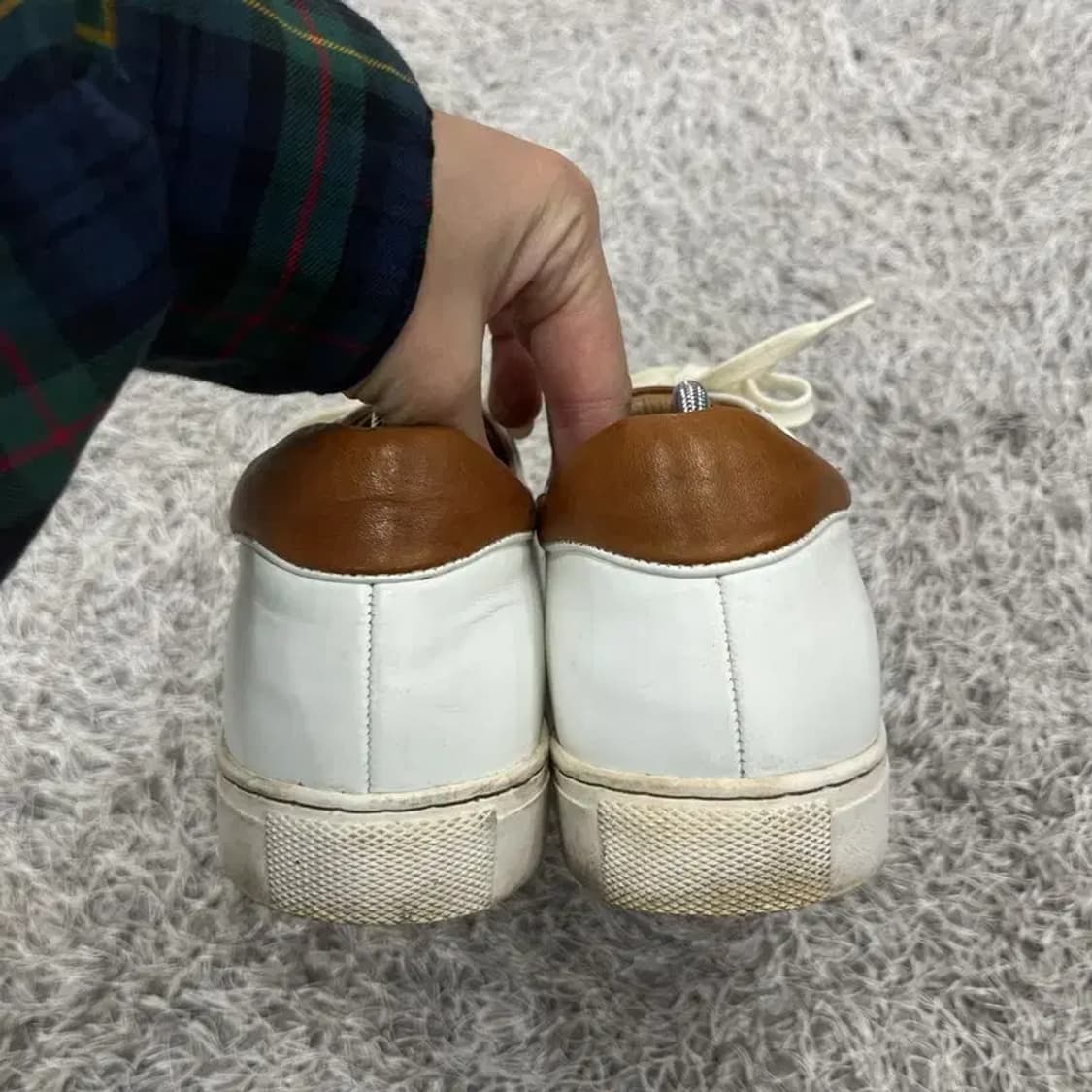 엘칸토 화이트 스니커즈 운동화 255 G04331 상품이미지8