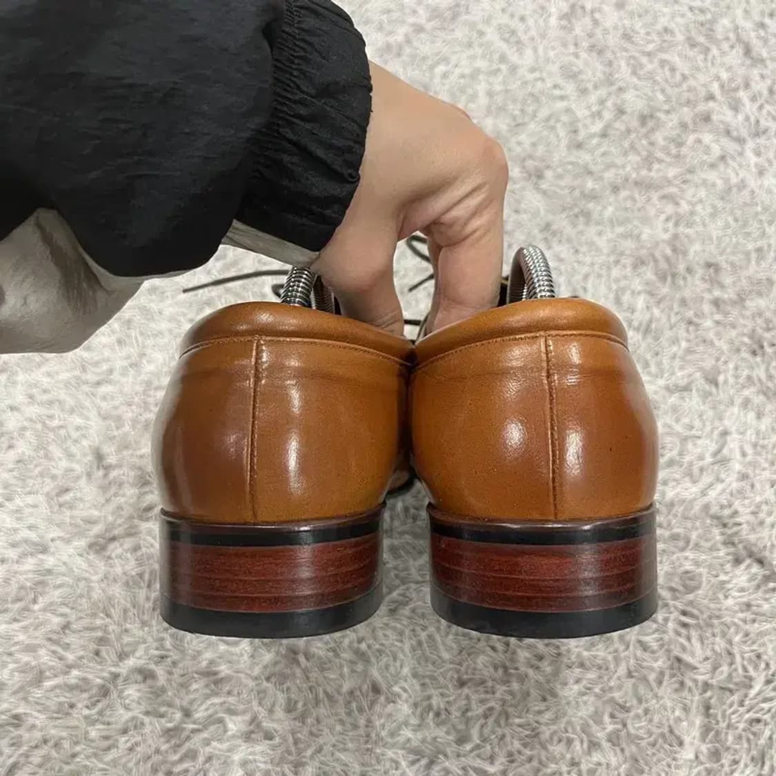 빈티지 가죽 남성 구두 로퍼 255 G04487 상품이미지2