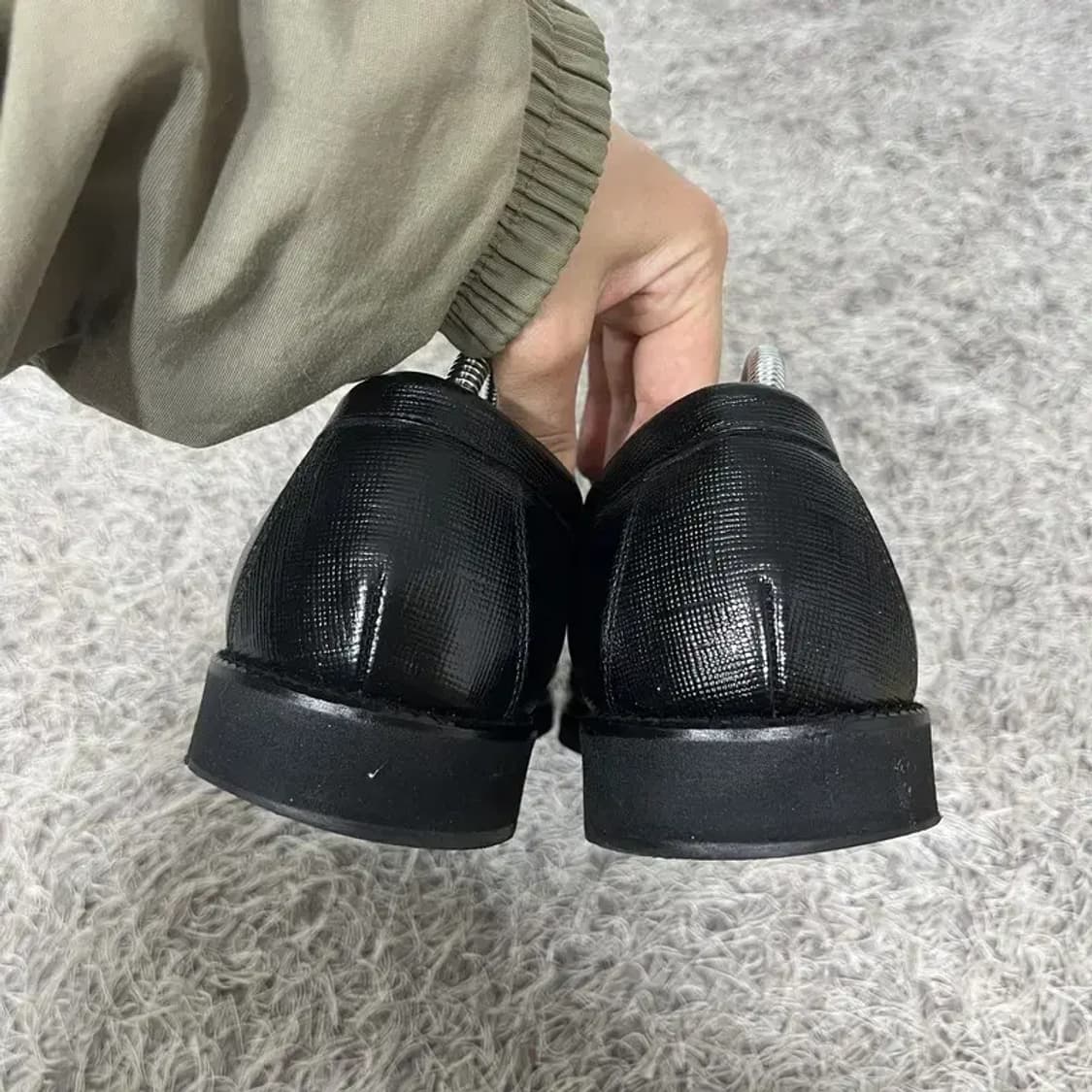 엘칸토 캐주얼 블랙 로퍼 250 G04614 상품이미지2