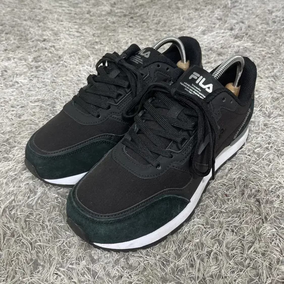 필라 데일리 블랙 스니커즈 운동화 250 G04608 상품이미지1