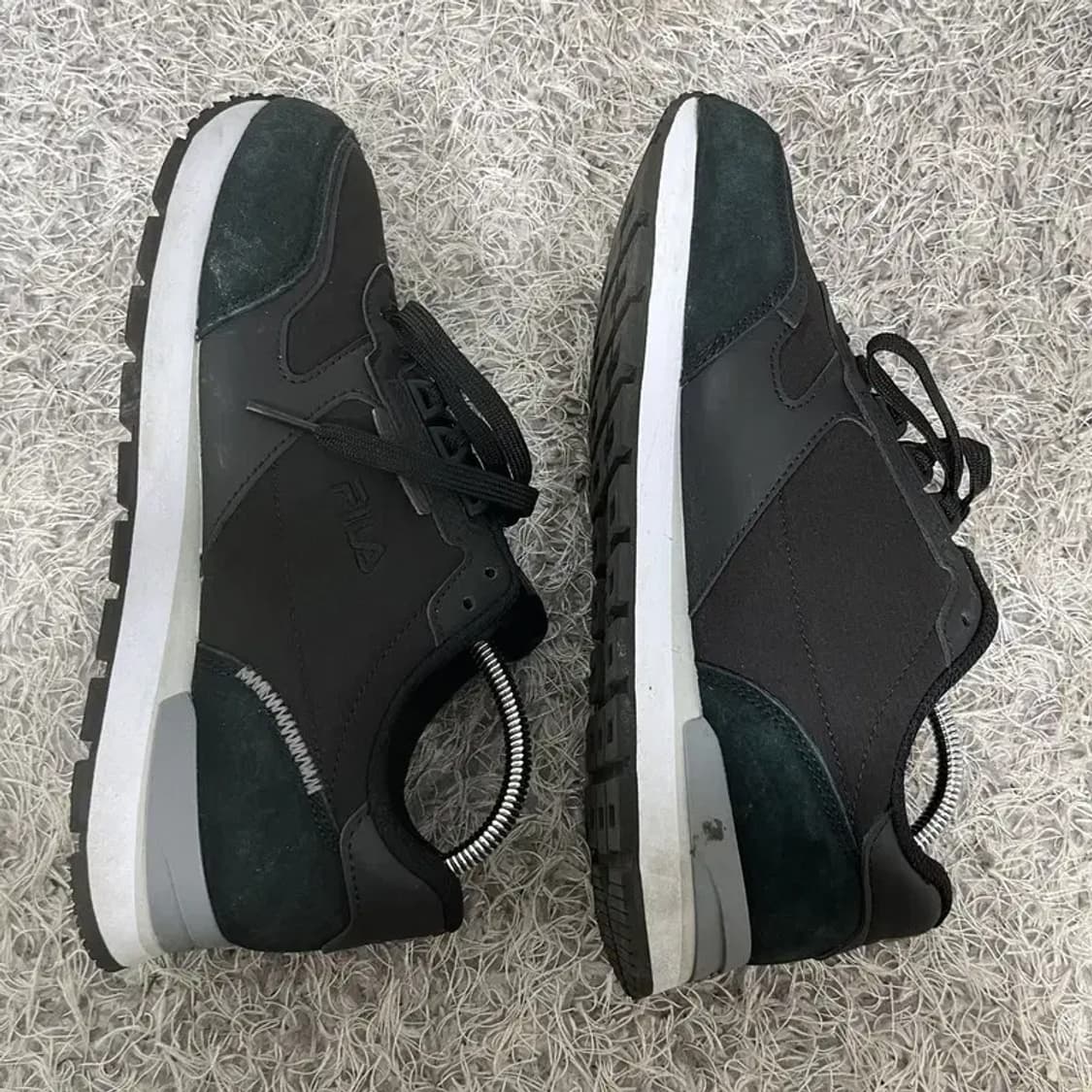 필라 데일리 블랙 스니커즈 운동화 250 G04608 상품이미지4