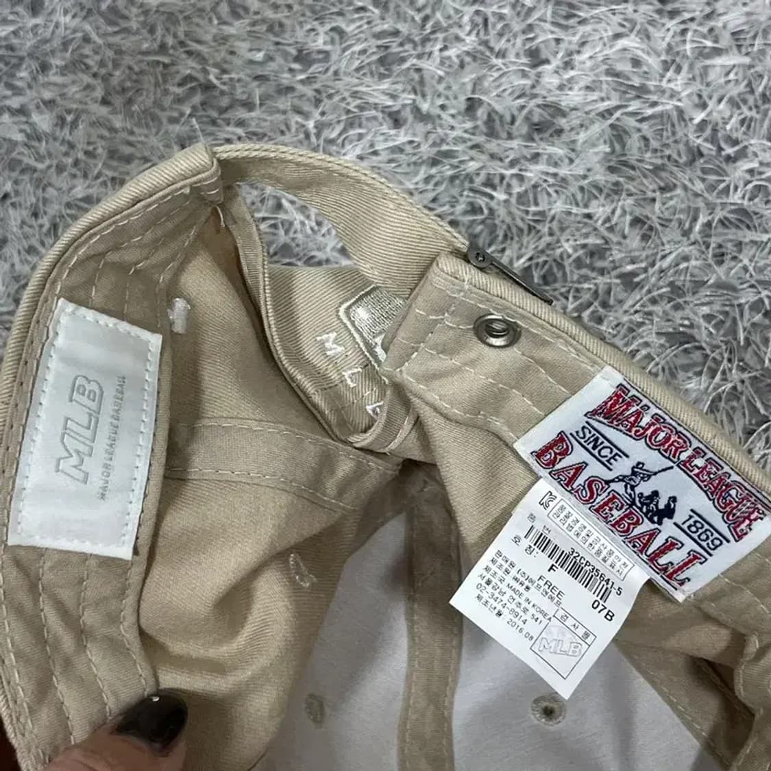 MLB 와펜 빈티지 야구모자 볼캡 G04659 상품이미지4