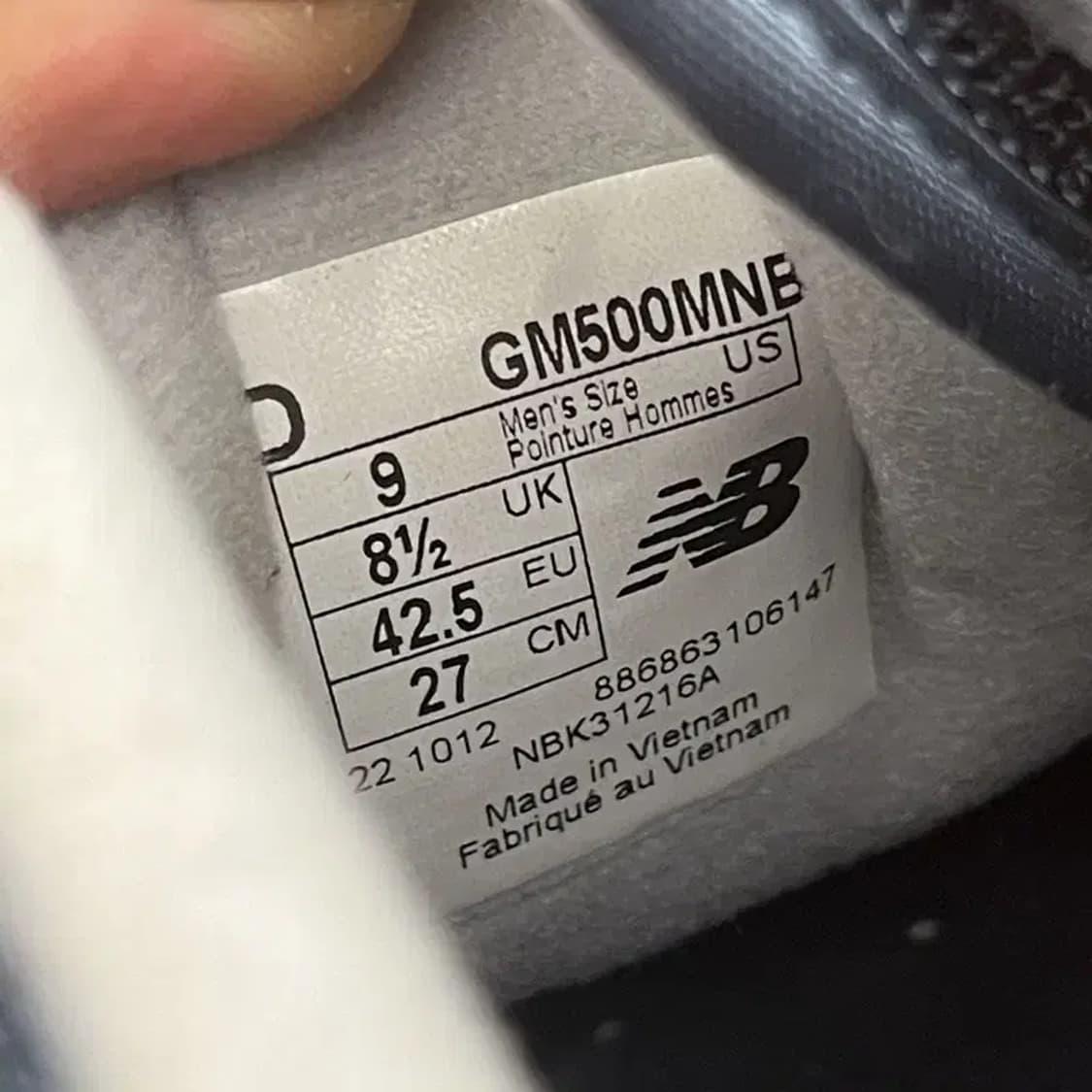 뉴발란스 GM500 스니커즈 운동화 270 G04713 상품이미지6
