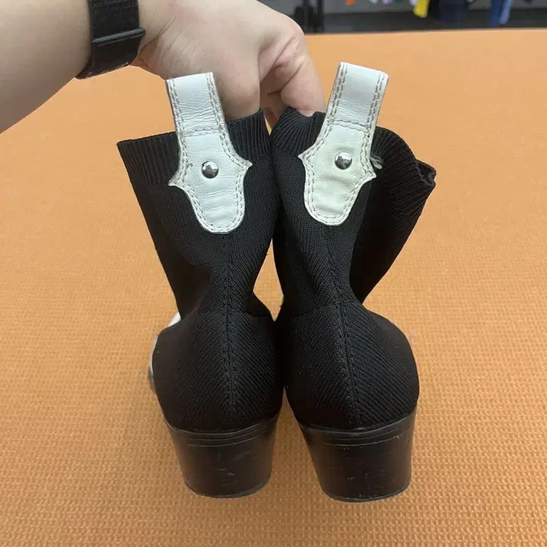 자라 ZARA 빈티지 앵글부츠 40 G04745 상품이미지2