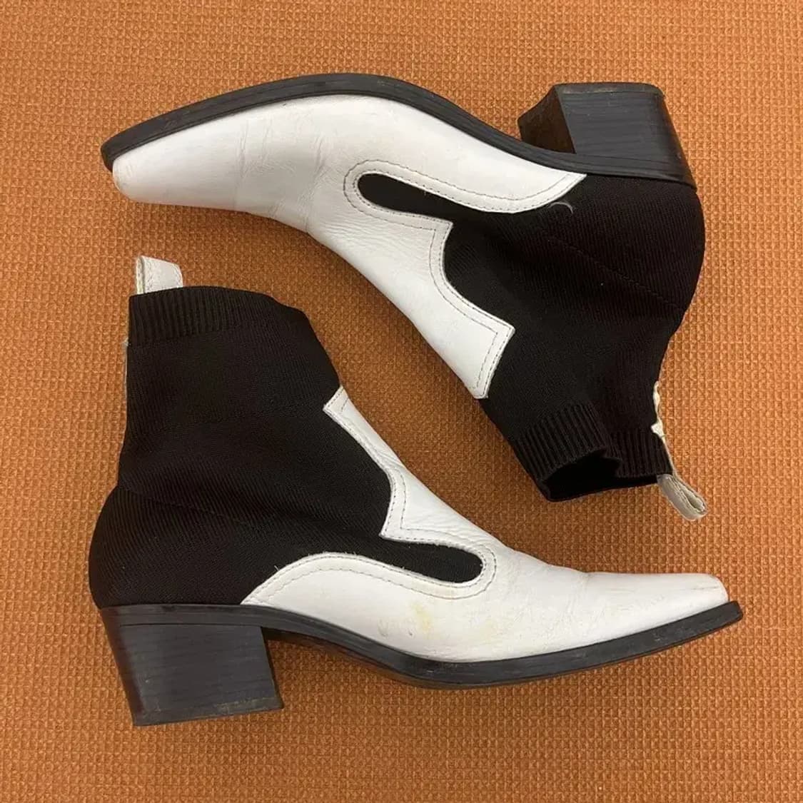 자라 ZARA 빈티지 앵글부츠 40 G04745 상품이미지3