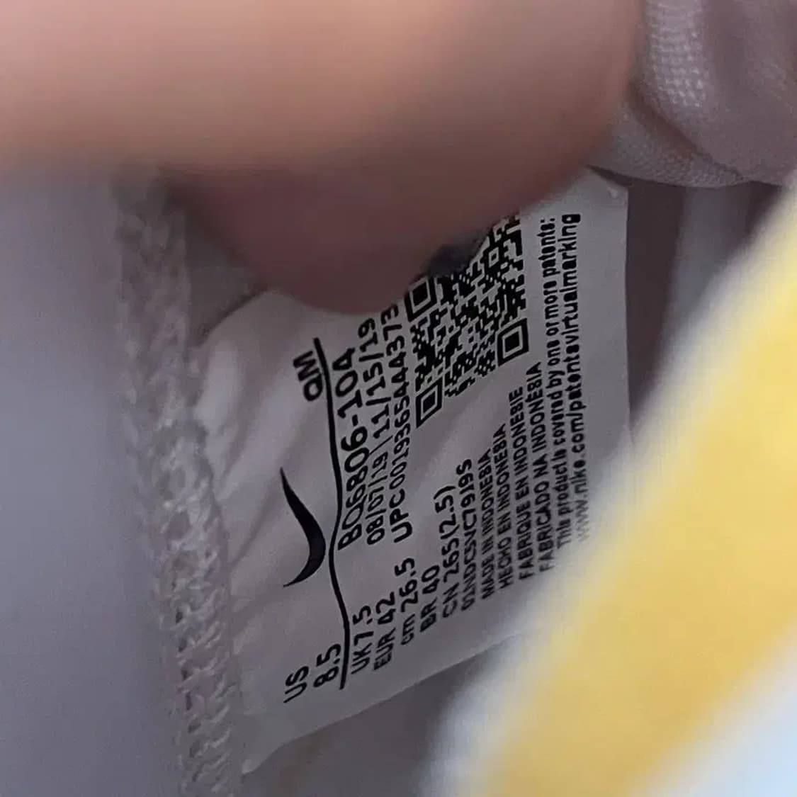 나이키 블레이저 미드 77 빈티지 스니커즈 운동화 265 G04830 상품이미지6