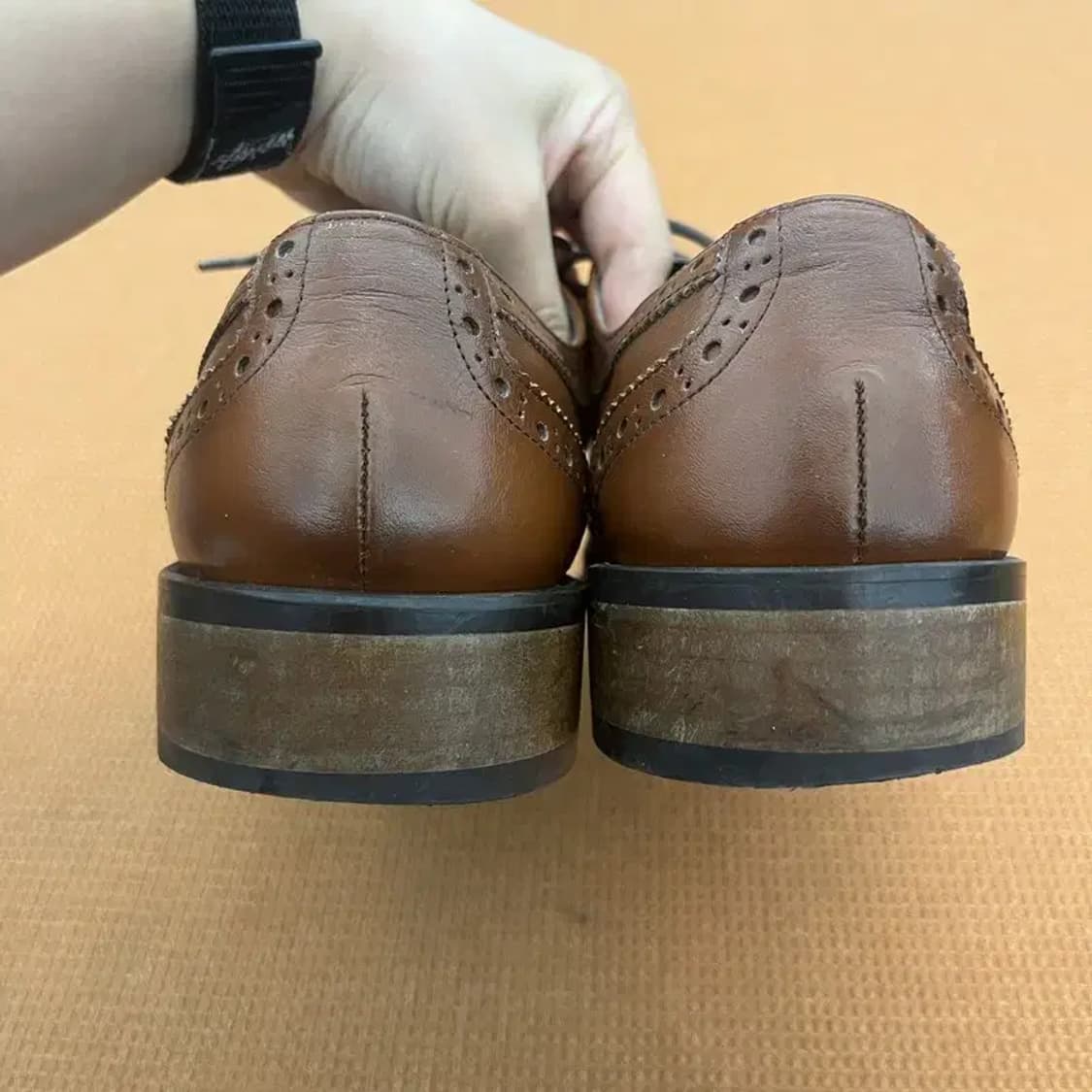 젠틀맨컨셉 빈티지 남성 정장구두 윙팁 로퍼 260 G04844 상품이미지2