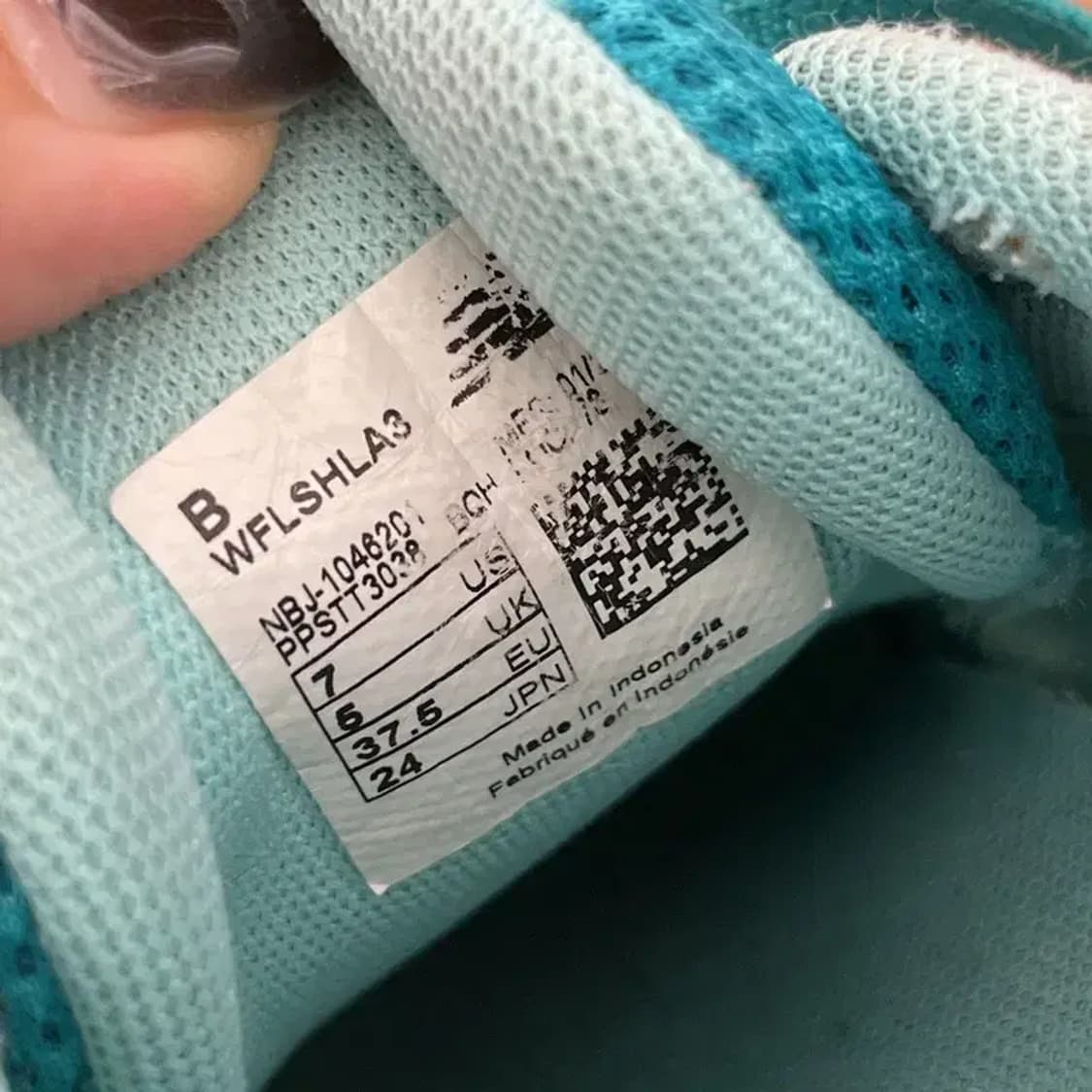 뉴발란스 블루 런닝화 운동화 240 G04919 상품이미지6