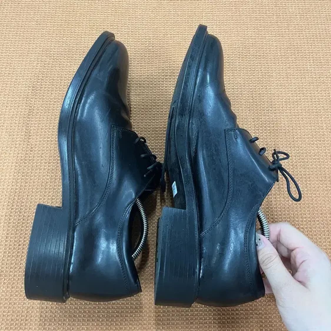 허시파피 빈티지 블랙 로퍼 270 G04975 상품이미지4