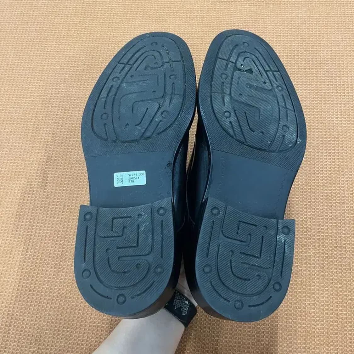 허시파피 빈티지 블랙 로퍼 270 G04975 상품이미지5