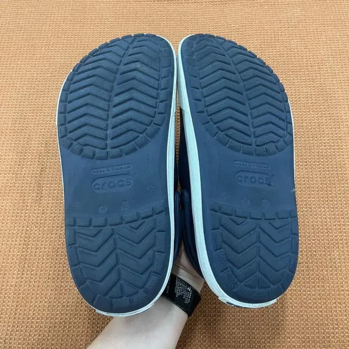 크록스 네이비 샌들 슬립온 G04977 상품이미지4