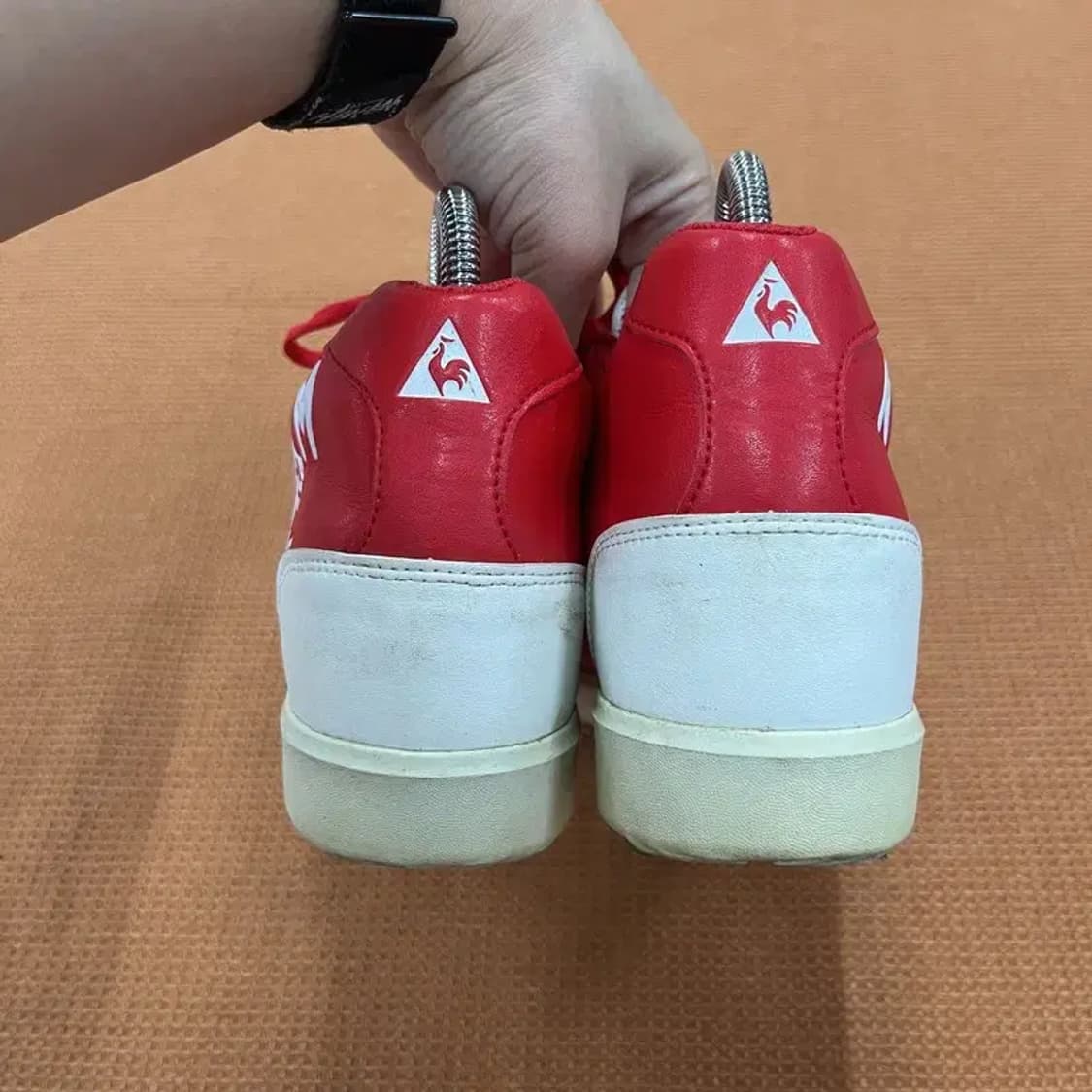 르꼬끄 레드화이트 골프화 운동화 230 G04990 상품이미지2