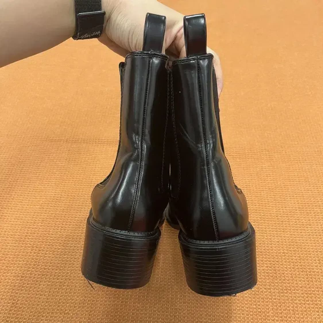 자라 ZARA 블랙 첼시 부츠 230 G05045 상품이미지2