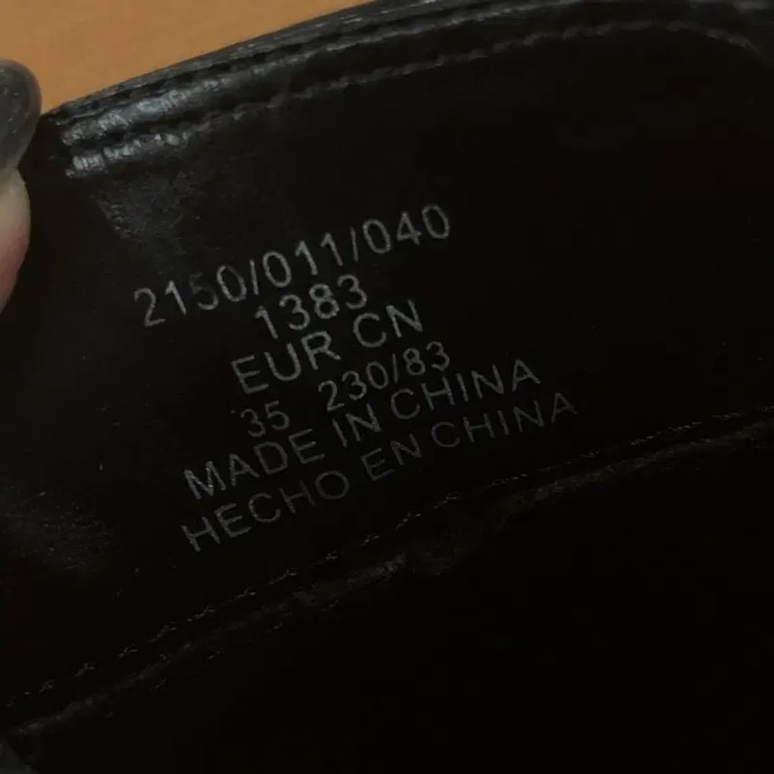 자라 ZARA 블랙 첼시 부츠 230 G05045 상품이미지7