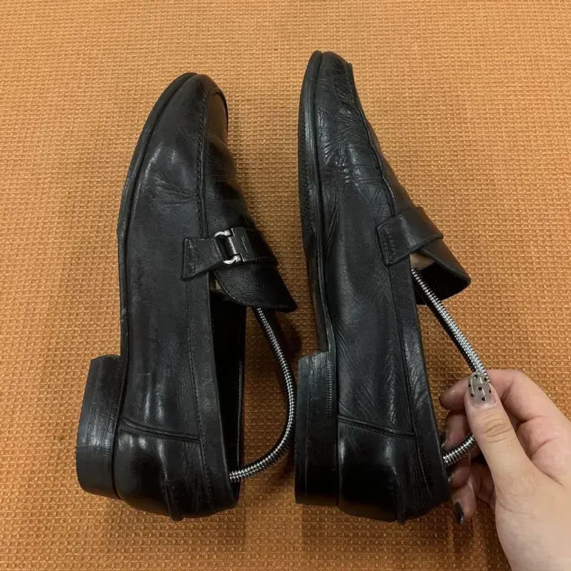 살바토레페레가모 빈티지 스크랩 로퍼 6.5 G05106 상품이미지4