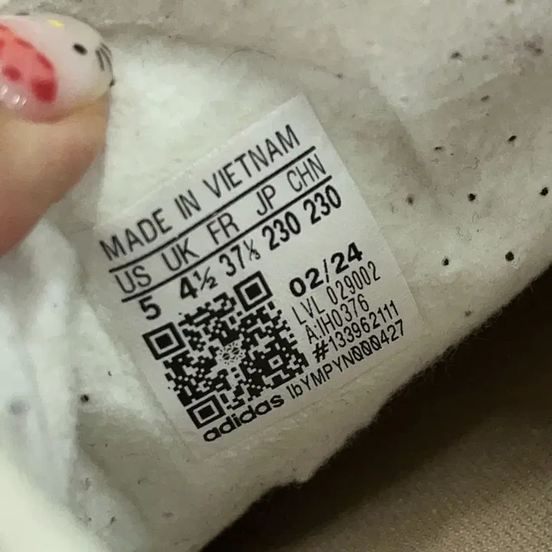 아디다스 가젤 인도어 베이지 레드 운동화 230 G05222 상품이미지5