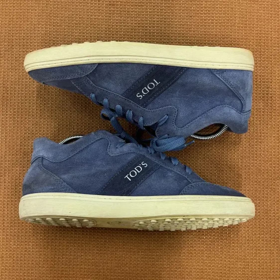 토즈 TODS 로고 스웨이드 스니커즈 운동화 5.5 G05272 상품이미지3