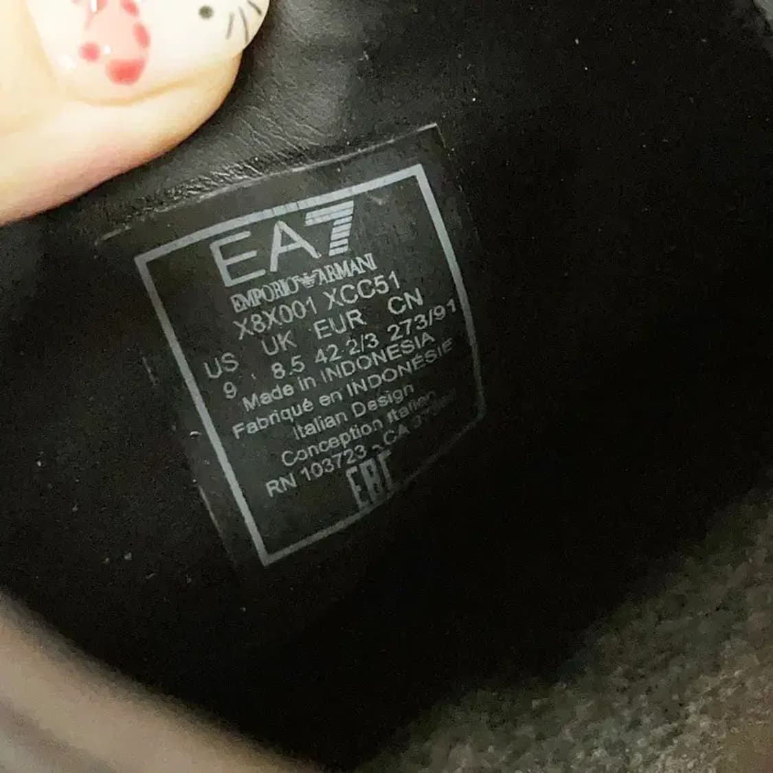 엠포리오 알마니 EA7 클래식 뉴 CC 남자 스니커즈 273 G05241 상품이미지6