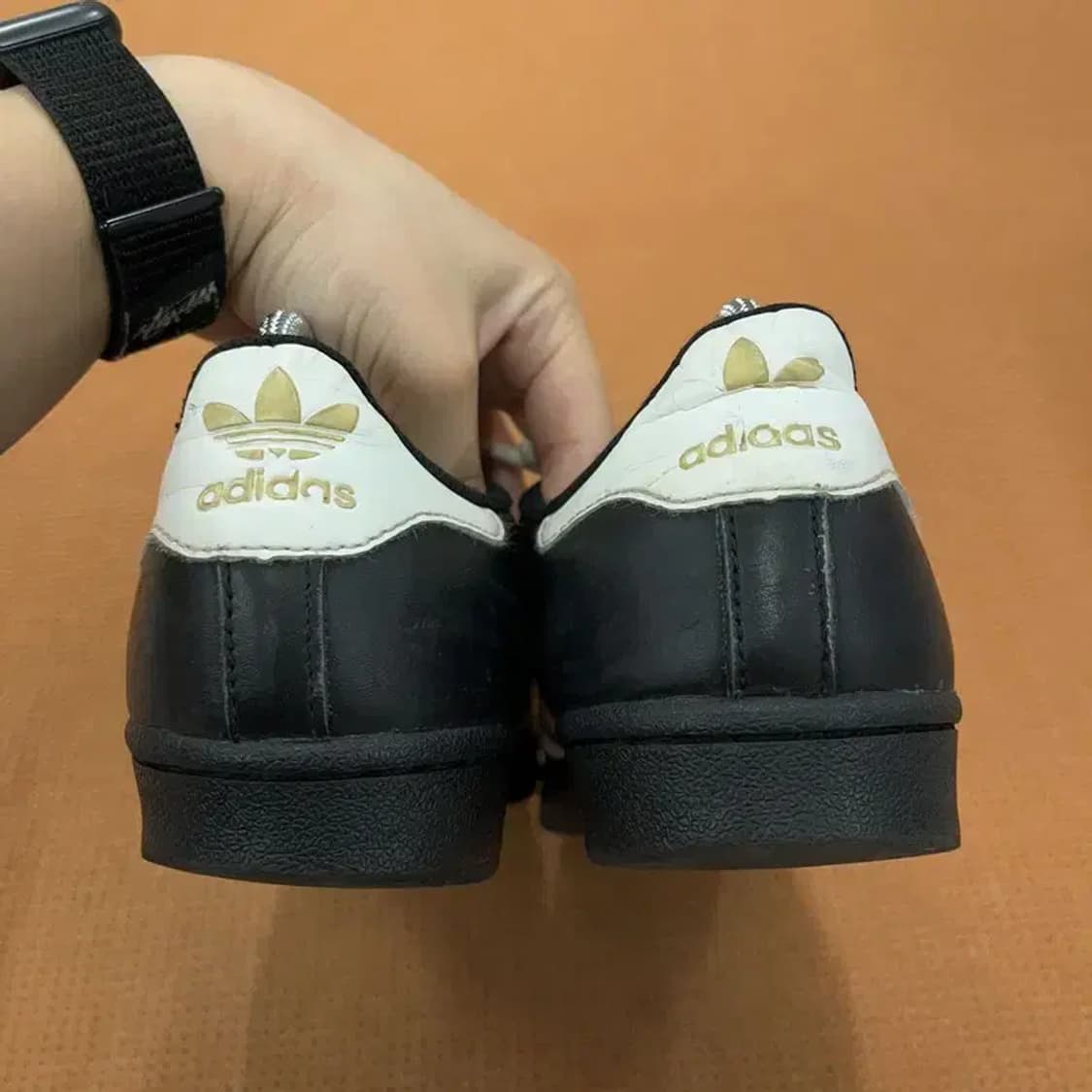 아디다스 블랙 슈퍼스타 삼바 운동화 신발 230 G05259 상품이미지2
