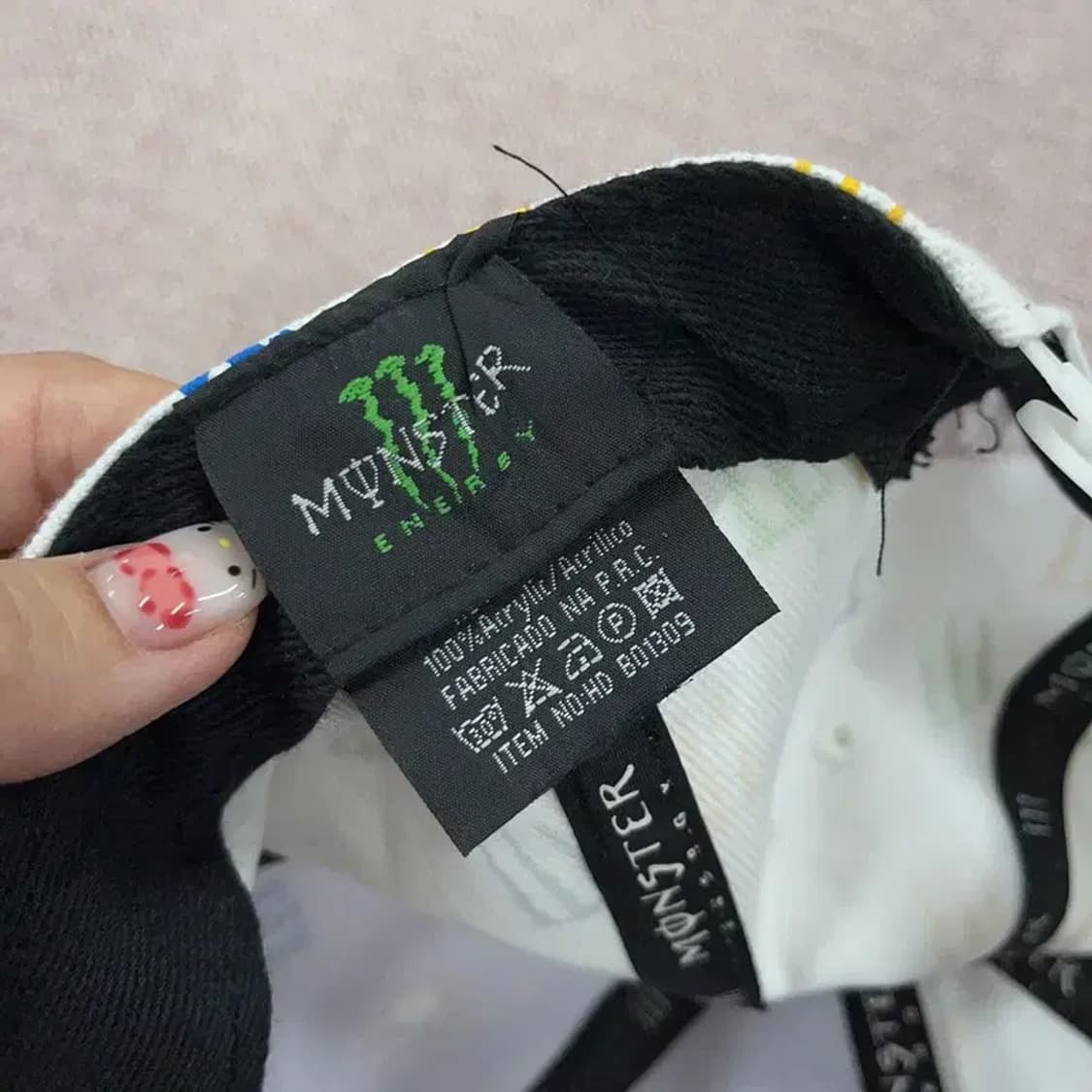 몬스터 에너지 빅로고 자수 스냅백 G05270 상품이미지5