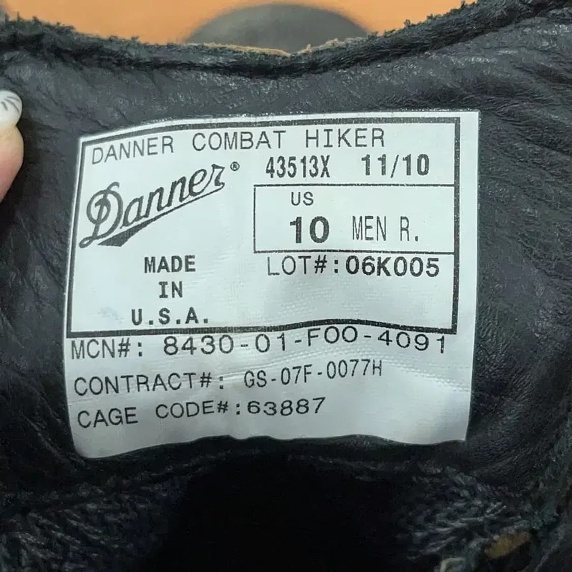 대너 DANNER 브라운  워커 부츠 작업화 신발 US10 G05352 상품이미지5